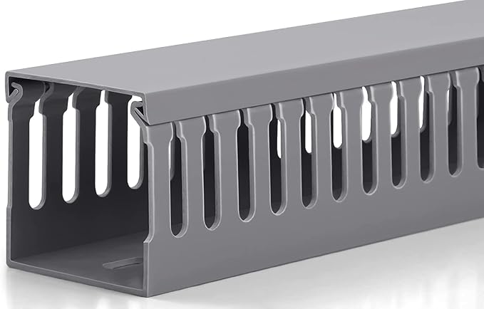 ZhiYo 3x3in Cable Raceway, 6.6FT Large Wire Tray, Cord Hider by ZhiYo
