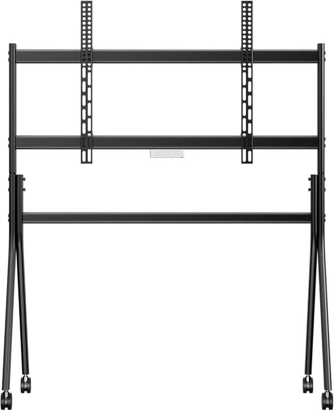 Sylvox TV Floor Stand for 65-75 Inch TVs, Heavy Duty Rolling TV Stand Max Load - Image 2