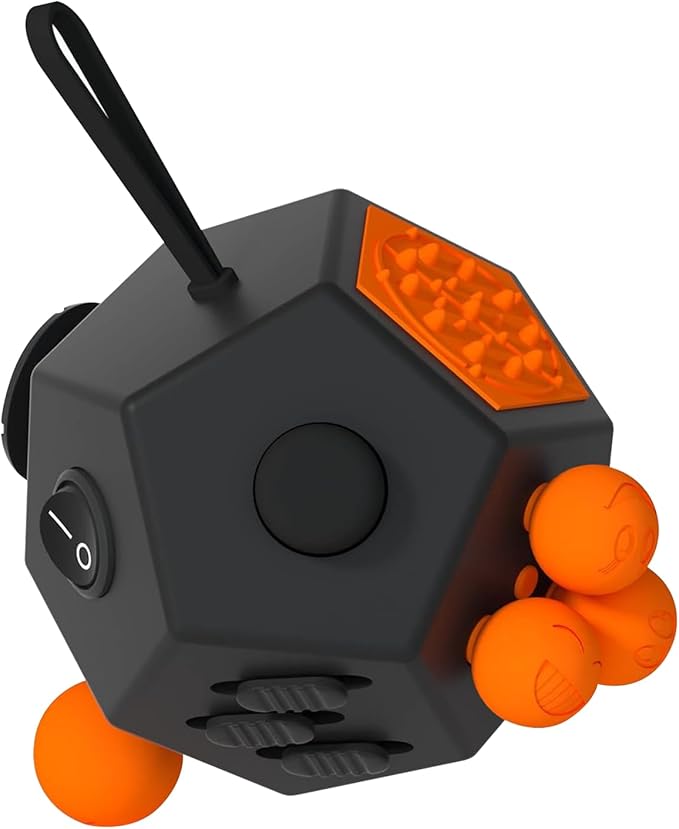 Fidget Dodecagon –12-Side Fidget Toys Cube Relieves Stress and Anxiety Anti by DoDoMagxanadu
