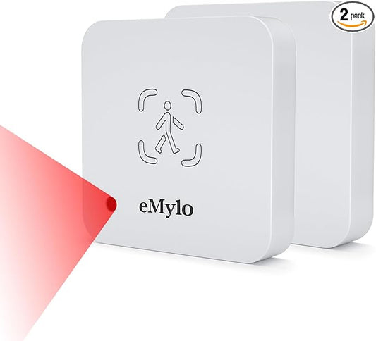 eMylo WiFi Human Presence Sensor 2 Pack, WiFi Millimeter Wave Radar Detection by eMylo