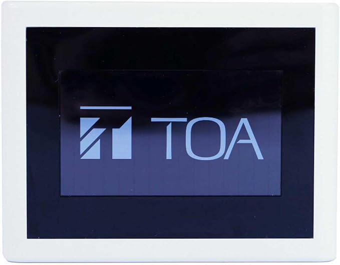TOA M-800RC-AM D00 Remote Audio Control Panel; 4.3" Touch Screen; Input/Output by Unknown