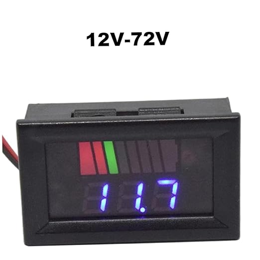 Battery Charge Level Indicator Universal Car Battery Capacity Meter Tester - Image 3