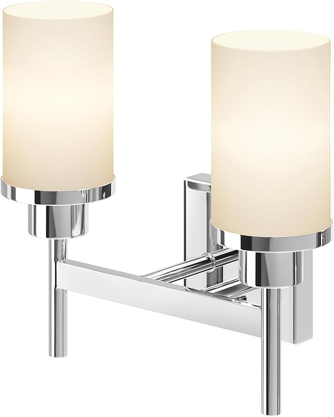 AONEON Vanity Lights Polished Chrome Bathroom Light Fixtures by AONEON
