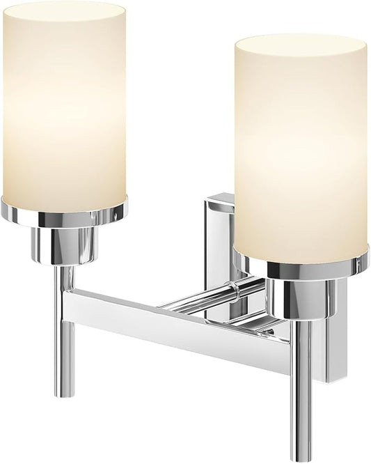 AONEON Vanity Lights Polished Chrome Bathroom Light Fixtures by AONEON