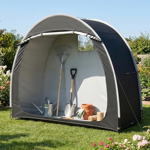 outvita portable bike tent cover for 4-5 bikes on a desk or shelf