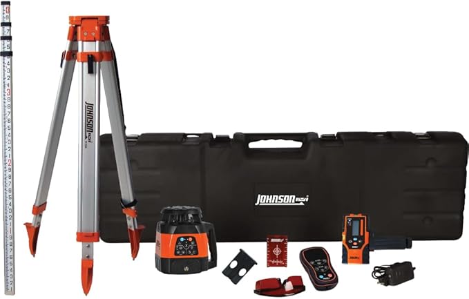 Johnson Level & Tool 99-028K Electronic Self-Leveling Dual Slope by Johnson