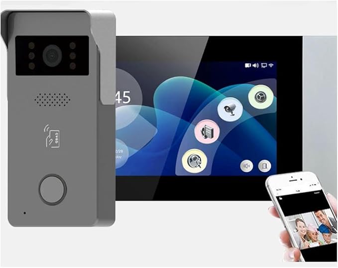 MENGQI-CONTROL LCD Video Door Intercom Access Control System Electric Strike - Image 2
