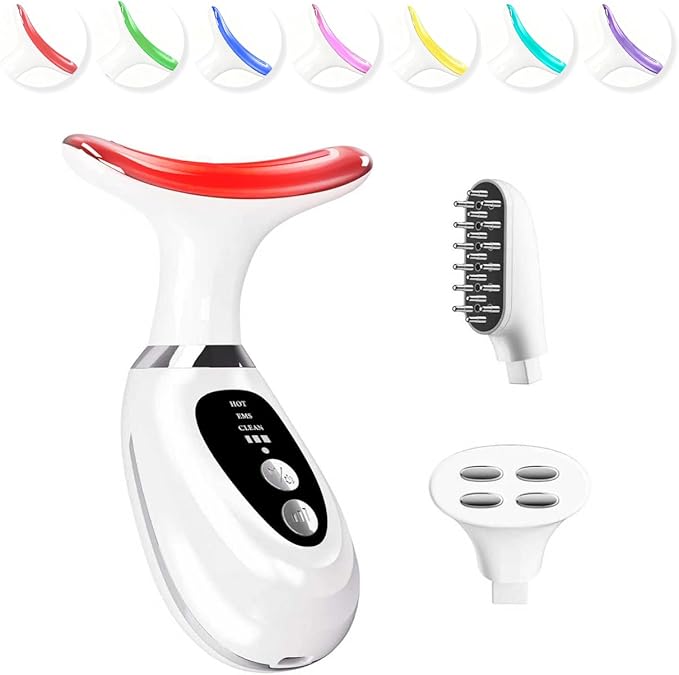 erdnretl Multi-Functional-Red-Light-Therapy-for-Face and Neck-Eye-Head Massager by Unknown