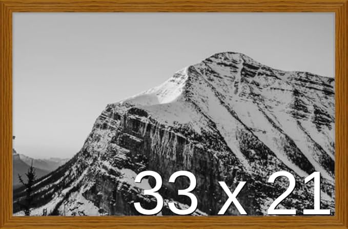Frame It Easy 33 x 21 Hazel Wood Frame by FrameItEasy