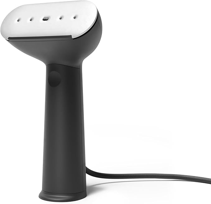 Steamery Handheld Clothes Steamer Cirrus 3, US Plug, Heated Ironing Plate by Steamery