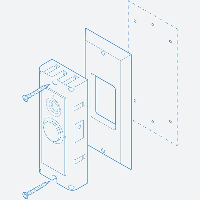 Doorbell Mounting Bracket Adapter Plate Compatible - Image 7