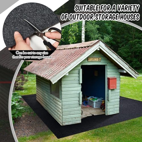 shed floor mat 10 x 10 ft, pe, package contents