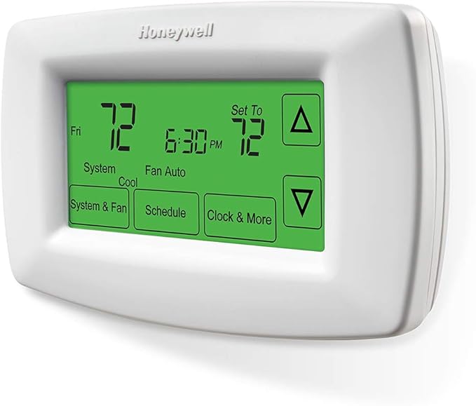 Honeywell Home RTH7600D 7-Day Programmable Touchscreen Thermostat by HoneywellHome