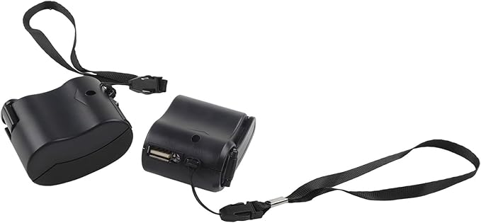 2PCS USB Hand Crank Charger Generator Manual Dynamo Power Supply - Image 2