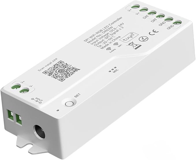 LOAMLIN DR03W RGB SPI SMD COB 3PIN Addressable LED Strip 2.4GHz Tuya WiFi by LOAMLIN