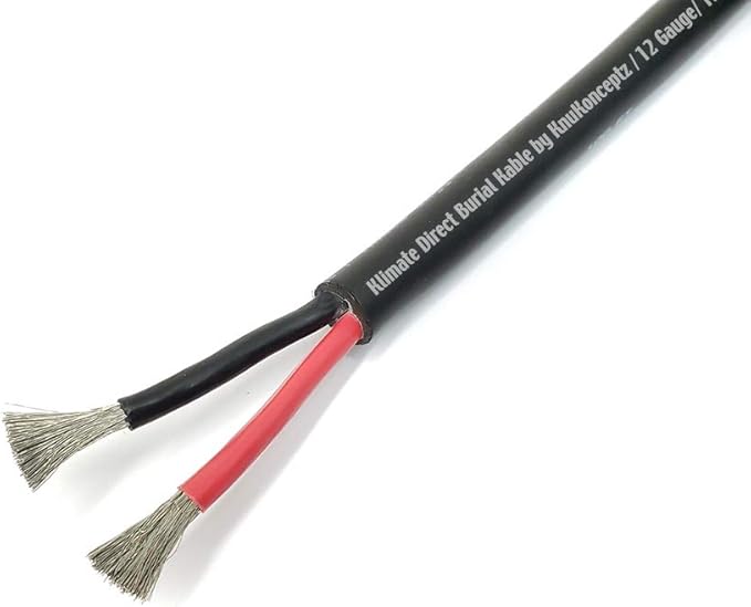 KnuKonceptz Direct Burial Outdoor Tinned Copper Speaker Wire by KnuKonceptz