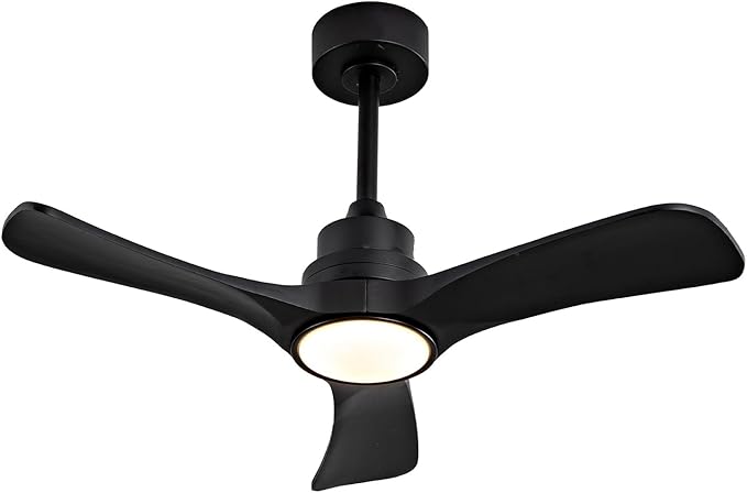 Gaizw 36 Ceiling Fans with Lights, Small Ceiling Fan with Light and Remote - Image 2