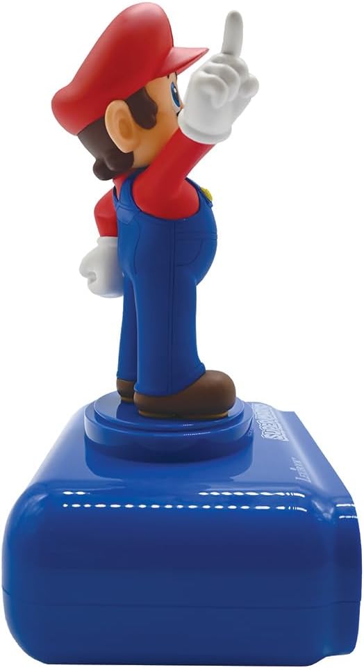 LEXiBOOK, Super Mario, Mario Nightlight Alarm Clock, Sounds and Melodies - Image 5