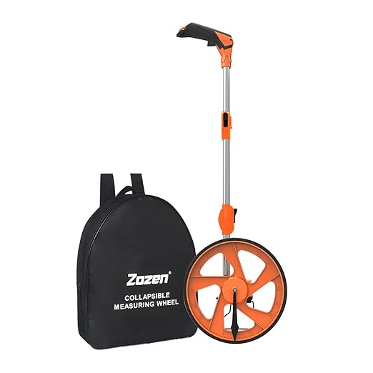 Zozen Distance Measuring Wheel, Measure Wheel in Feet and Inches, by Zozen