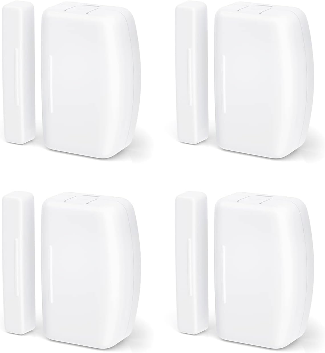 THIRDREALITY Zigbee Contact Sensor 4 Pack, Door and Window Monitor, Home