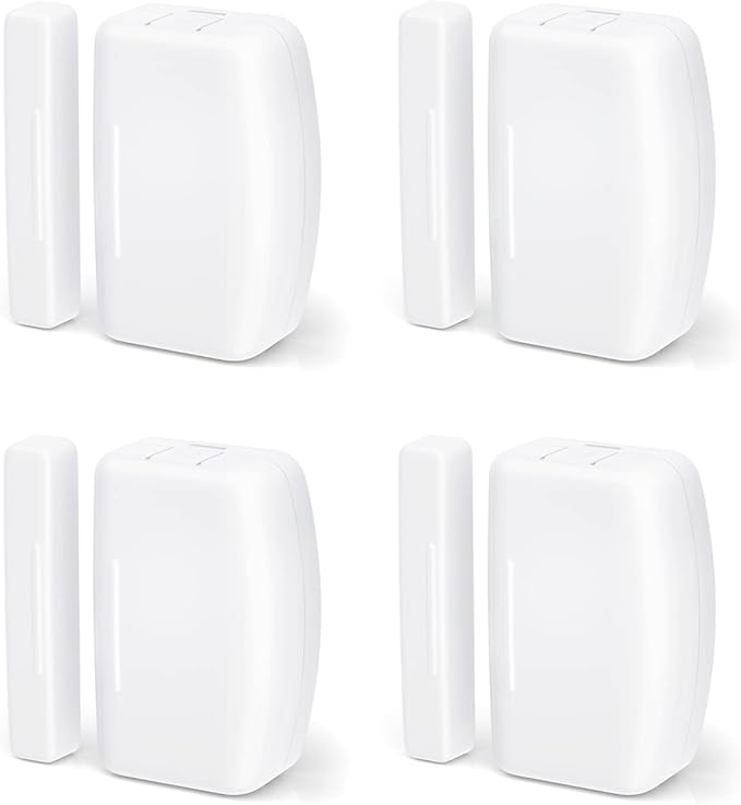 THIRDREALITY Zigbee Contact Sensor 4 Pack, Door and Window Monitor, Home by ThirdReality