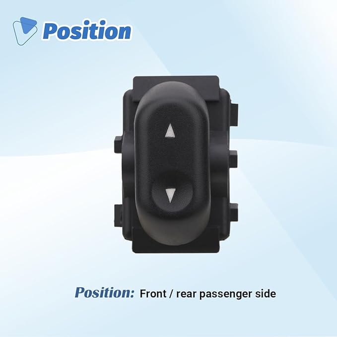 AiYiGu Power Window Control Switch Button Front Rear Passenger Side Compatible - Image 3