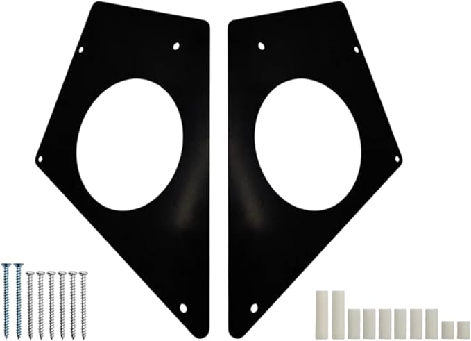 Steel Speaker Roof Mounts by Unknown