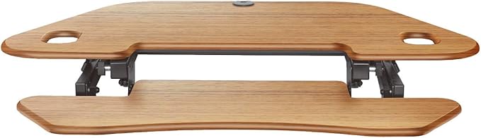 Rocelco 46" Large Height Adjustable Corner Standing Desk Converter - Image 7