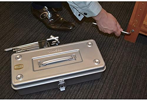trusco t-350sv trunk tool box, 14.8 x 64.2 showing dimensions