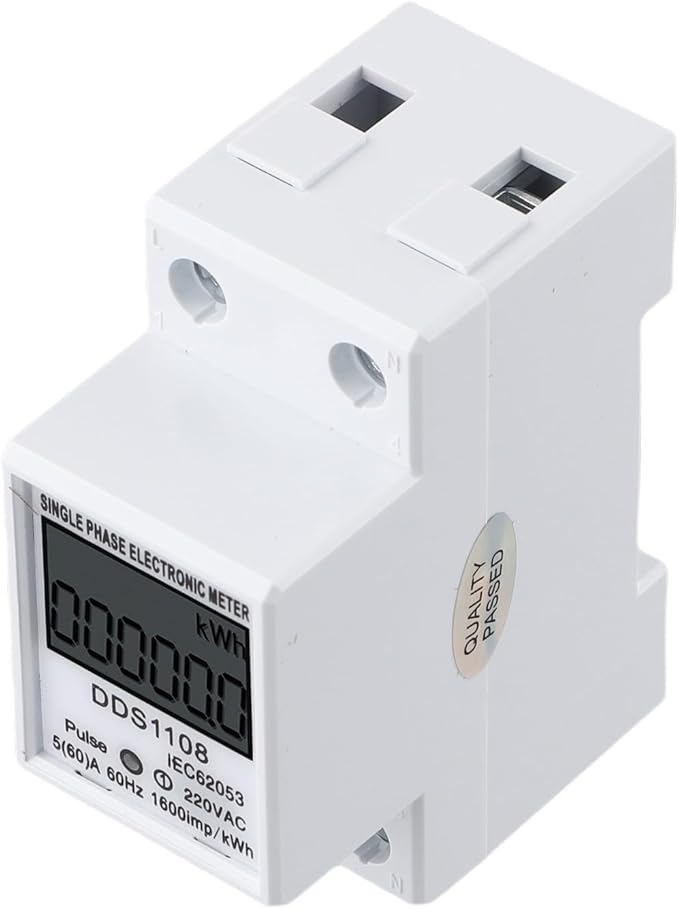 Digital Energy Meter LCD Display 50A 60A Single Phase Power Monitor Electric - Image 8