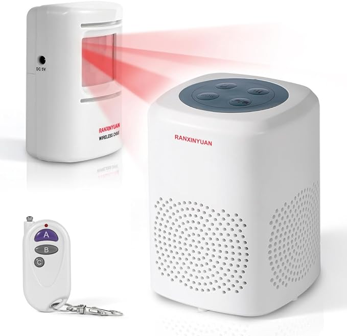 Ranxinyuan Barking Dog Alarm Motion Detector, Pir Human Body Sensor Alarm by Ranxinyuan