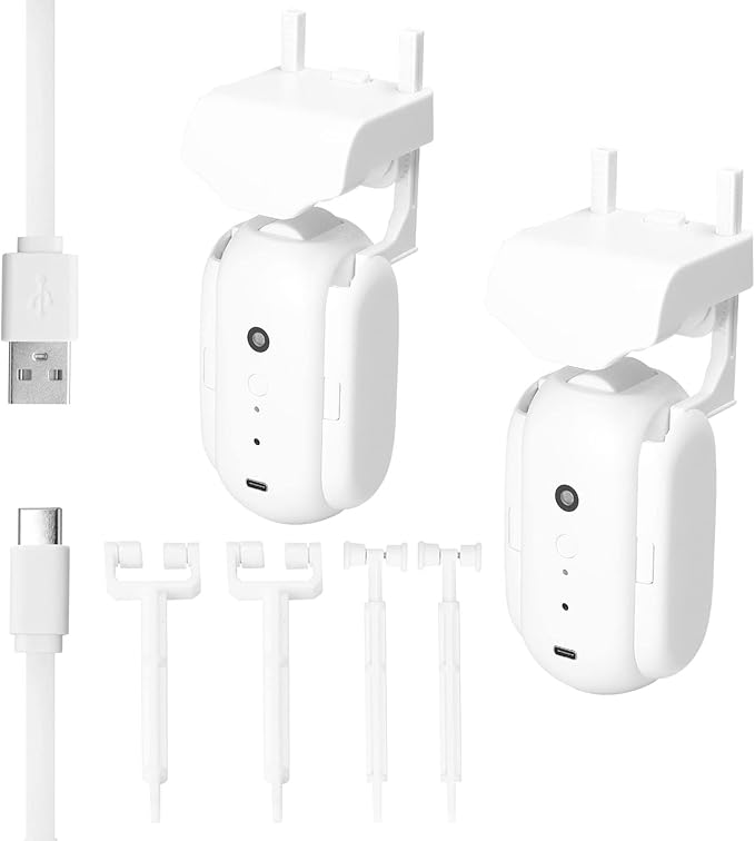 Sunydog 2pcs Tuya Smart Curtain Motor BT Voice Control Switch Electric Curtain by Sunydog