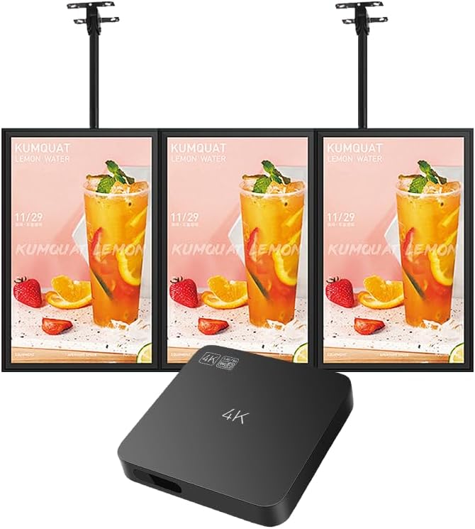 Lunzn HDMI Advertising Media Player USB Video Player Non-Subscription CMS by Unknown