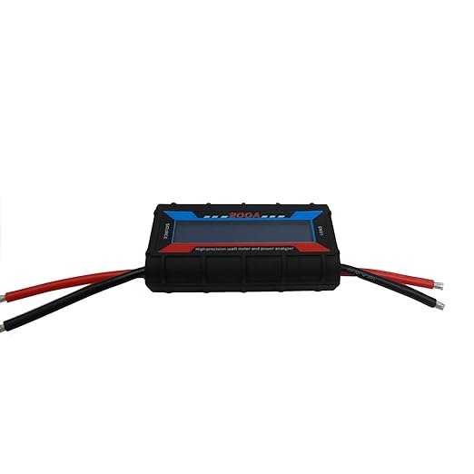 Proshopping 200A RC Watt Meter, High Precision Power Analyzer, DC 0-60V Volt - Image 6