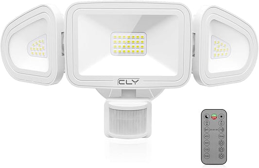 CLY 42W LED Security Lights Motion Sensor Light, 3600LM 5000K, IP66 Waterproof by CLY