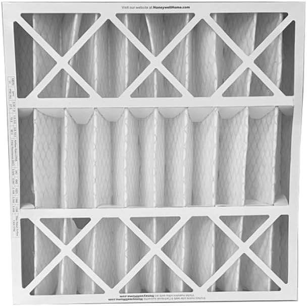 Honeywell FC100A1011-20" x 20" x 4" Pleated Air Filter, MERV 11 Bundle with Same Day Supply Filter Change Reminder (2-Pack)