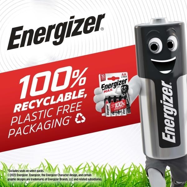 Energizer AA Batteries, MAX Double A Battery Alkaline - Image 3