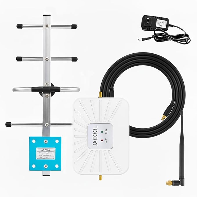 AT&T Cell Phone Signal Booster for Home – 5G & 4G LTE Band 12/17, FCC Approved by JACOOL