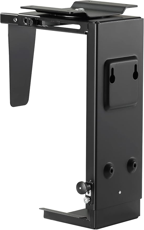 Pholiten Under Desk CPU Mount, Universal PC Wall Mount, 3.94 to 11.61 inch Wide by PholitenMonitorArm