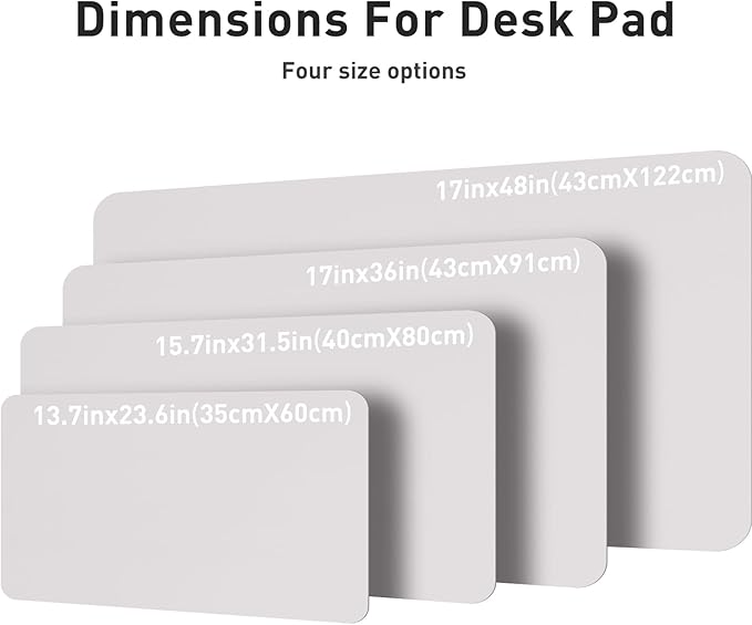 Aothia Large PU Leather Desk Pad Protector – Non-Slip Mouse Pad & Writing Mat - Image 6