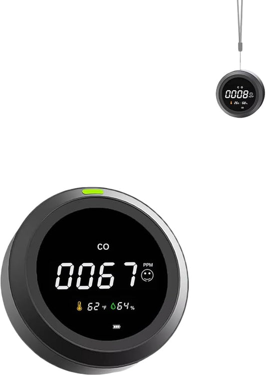 Portable Rechargeable Carbon Monoxide Detector & Monitor – CO Tester by Unknown
