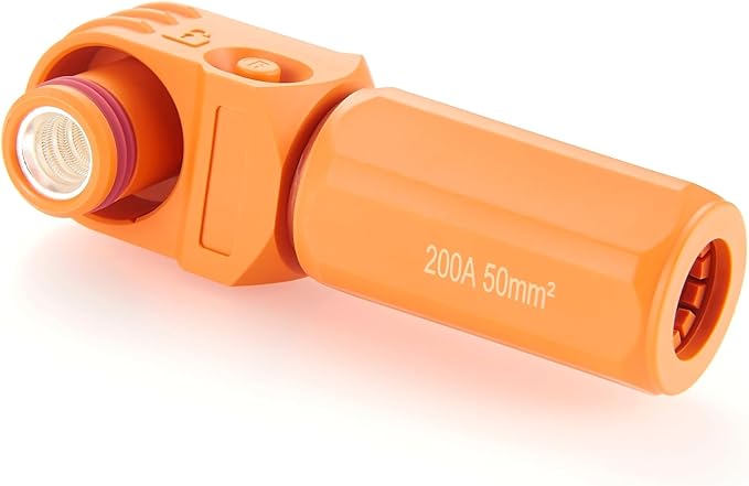 Right Angle Energy Storage System Power Connector IP67 Waterproof 200A 50mm² by Unknown