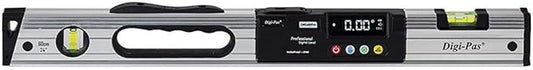 DigiPas DWL680PRO WATERPROOF IP65 Digital Electronic Level, BRIGHT LED display by Digi-Pas
