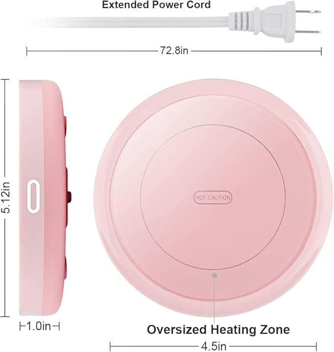 Smart Coffee Warmer, BESTINNKITS Auto On/Off Gravity-Induction Mug Warmer - Image 3