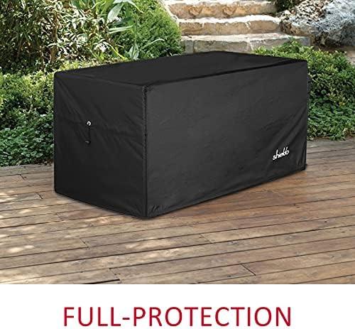deck box cover, waterproof 600d oxford, 62 x on a desk or shelf