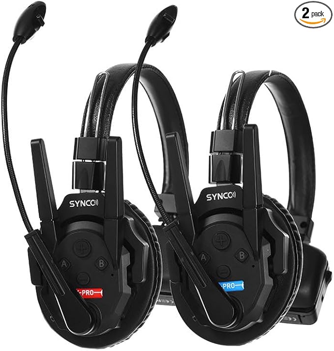 SYNCO XTalk Pro2 XPro X2 2.4GHz Wireless Headset Communication System Random by SYNCO