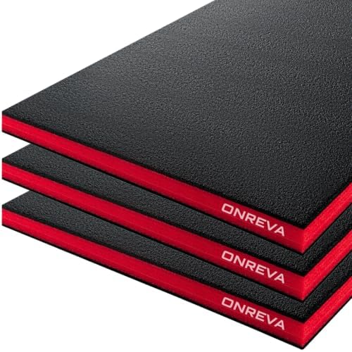 onreva tool box foam organizer 24x24x1 inch 3pack, main product view