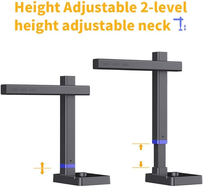 CZUR Shine800-A3-Pro Professional Height Adjustable USB Document Camera - Image 2