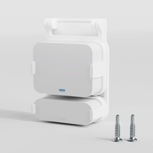 Garage Door Bracket for SimpliSafe Alarm Contact Sensor | Secure Mount by VanKai