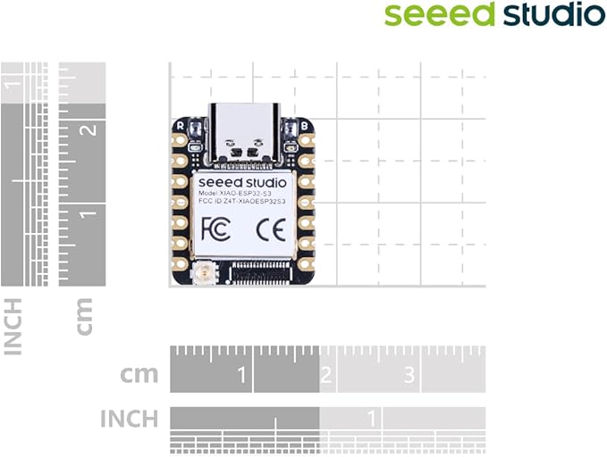 Seeed Studio XIAO ESP32S3-2.4GHz Wi-Fi, BLE 5.0, Battery Charge Supported - Image 7